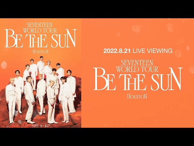 8/21(日）限定上映「SEVENTEEN WORLD TOUR [BE THE SUN] - HOUSTON