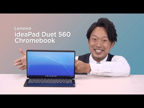 ノートパソコン IdeaPad Duet 560 Chromebook アビスブルー 82QS001UJP