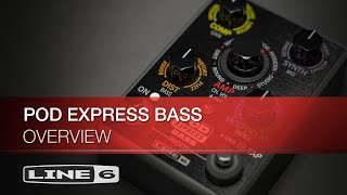 Line 6 POD Express Bass Multi Efekt Pedalı | doremusic