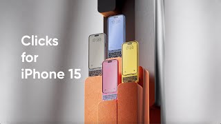 Clicks Keyboard Phone Case (Miami Beach/iPhone 15 Pro Max