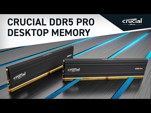 Crucial Pro 64GB Kit (32GBx2) DDR5-5600 UDIMM | CP2K32G56C46U5