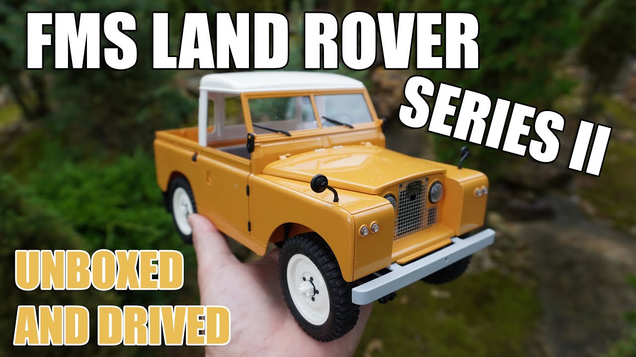 1:12 Land Rover Series II RTR | Scale RC Off-Roader | FMS Hobby