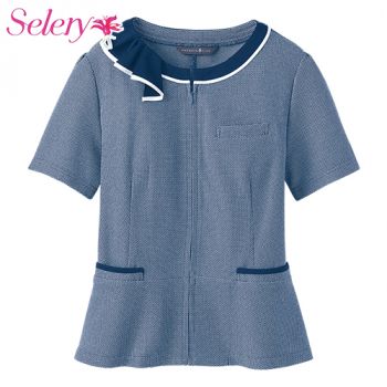 廃盤]S-50971 パトリックコックス オーバーブラウス｜事務服の通販なら