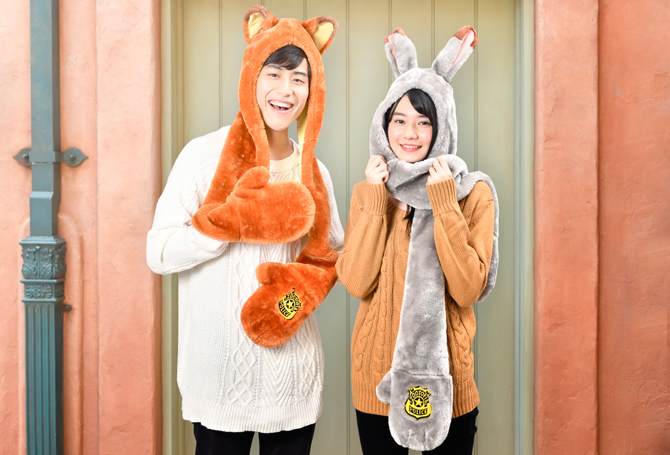 ディズニー ティガー マフラーキャップ プーさん マフラーキャップ