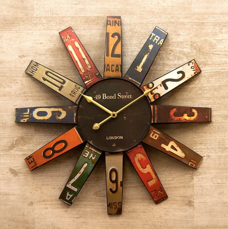 アンティーククロック☆ナンバープレート【壁掛時計】 | 卸売・ 問屋