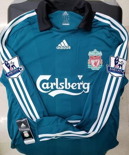 リバプール（3rd）08/09 長袖 トーレス＃9 +パッチ付！