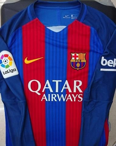 FC バルセロナ（H) 16/17 選手支給 長袖 ネイマール＃11