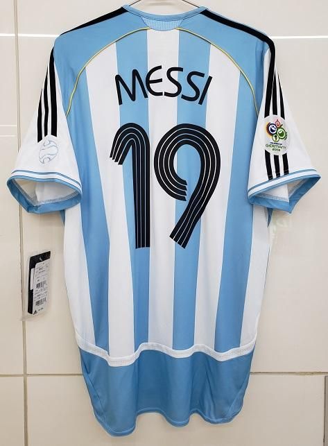 アルゼンチン（H） オーセンティック 2006 ドイツW杯 メッシ＃19