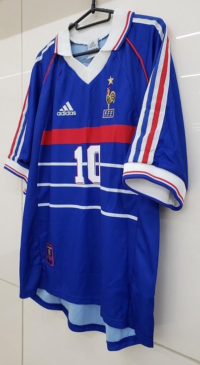 フランス代表 （H）☆1999 ジダン＃10