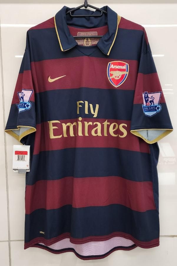 アーセナル（3rd）07/08 ファブレガス＃4 + EPLパッチ付き！