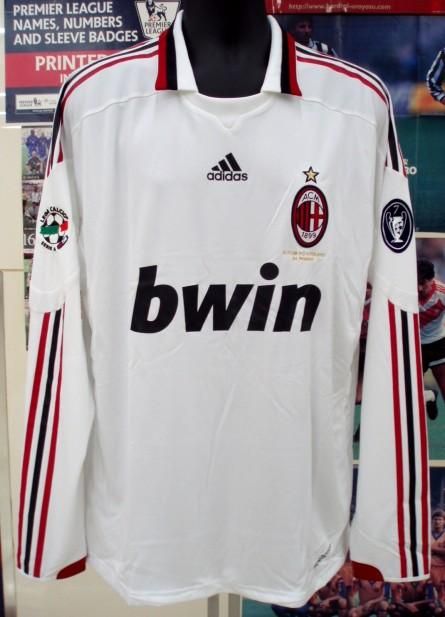 ACミラン（A）09/10選手支給長袖、ロナウジーニョ＃80 - DON