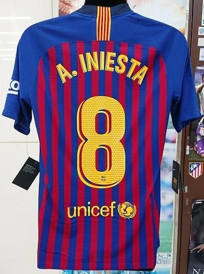 FCバルセロナ（H）17/18 オーセンティックNIKE VAPOREKNIT