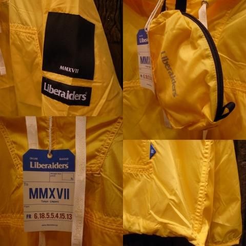 Liberaiders / LR NYLON RIP-STOP ANORAK [YELLOW] - THINKTANK ltd