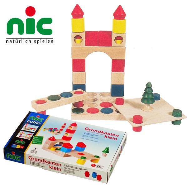 nic ニック社 CUBIO クビオ 基本セット ハーフ 44ピース - 木の