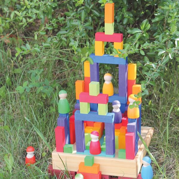 Grimm's Spiel & Holz Design グリムス社］にじのカウンティング