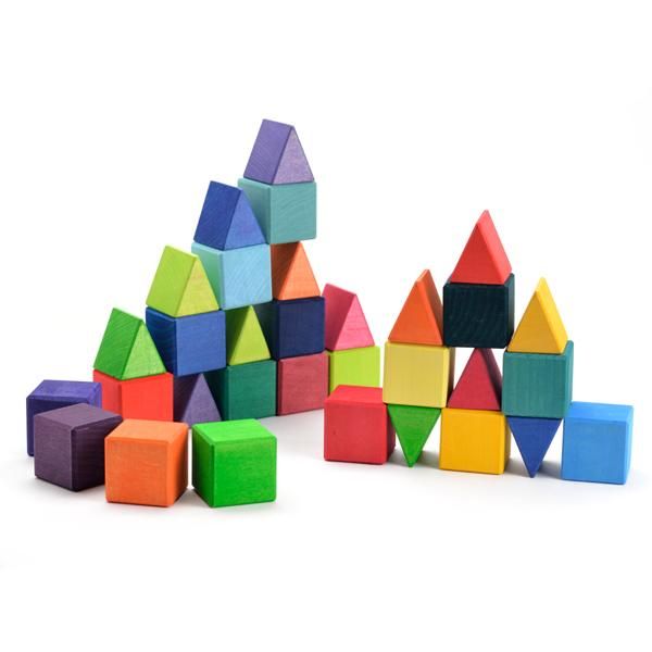 Grimm's Spiel & Holz Design グリムス社］にじのオクタゴン 大 72P