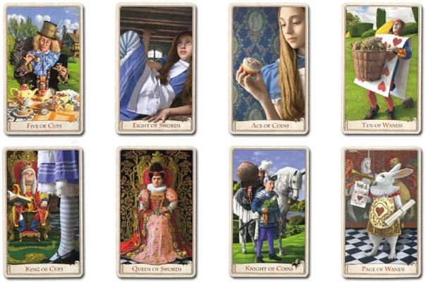 不思議の国のアリス』＆『鏡の国のアリス』がタロットカードに