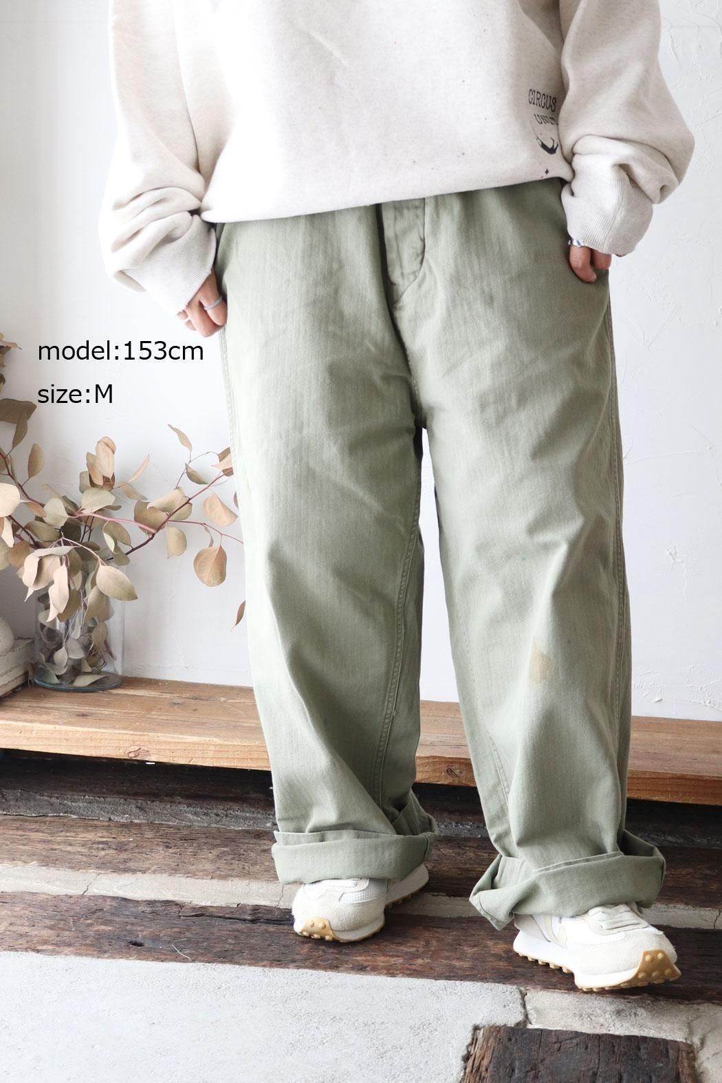 chimala(チマラ)】US ARMY HARRINGBONE OFFICER TROUSERS | ミリタリー