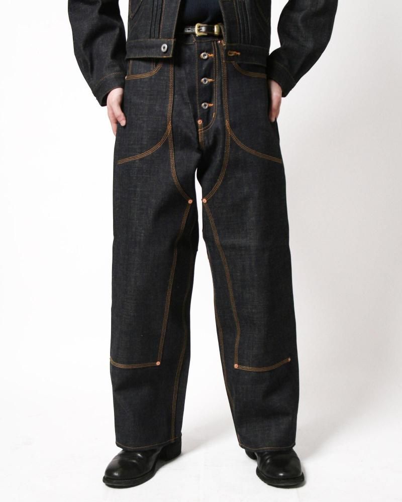 シュガーヒル クラシックダブルニーデニムパンツ｜SUGARHILL CLASSIC