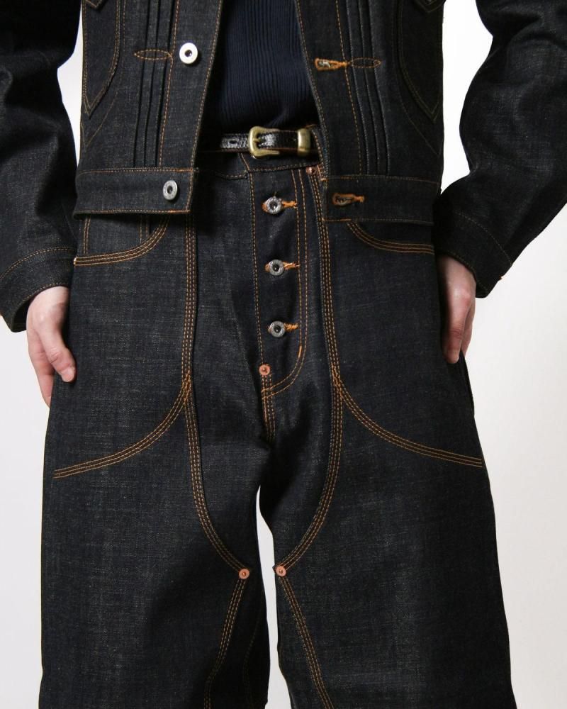 シュガーヒル クラシックダブルニーデニムパンツ｜SUGARHILL CLASSIC