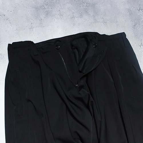Yohji Yamamoto POUR HOMME】DROP CROTCH PANTS | - RARE OF THE LOOP