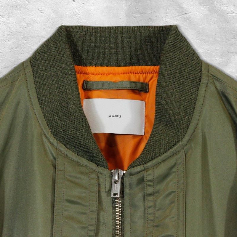 SUGARHILL CAGED BOMBER JACKET(KHAKI)｜シュガーヒル ケージ ボンバー