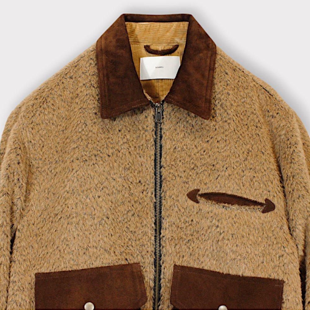 SUGARHILL SHAGGY BLOUSON(CAMEL)｜シュガーヒル シャギー ブルゾン