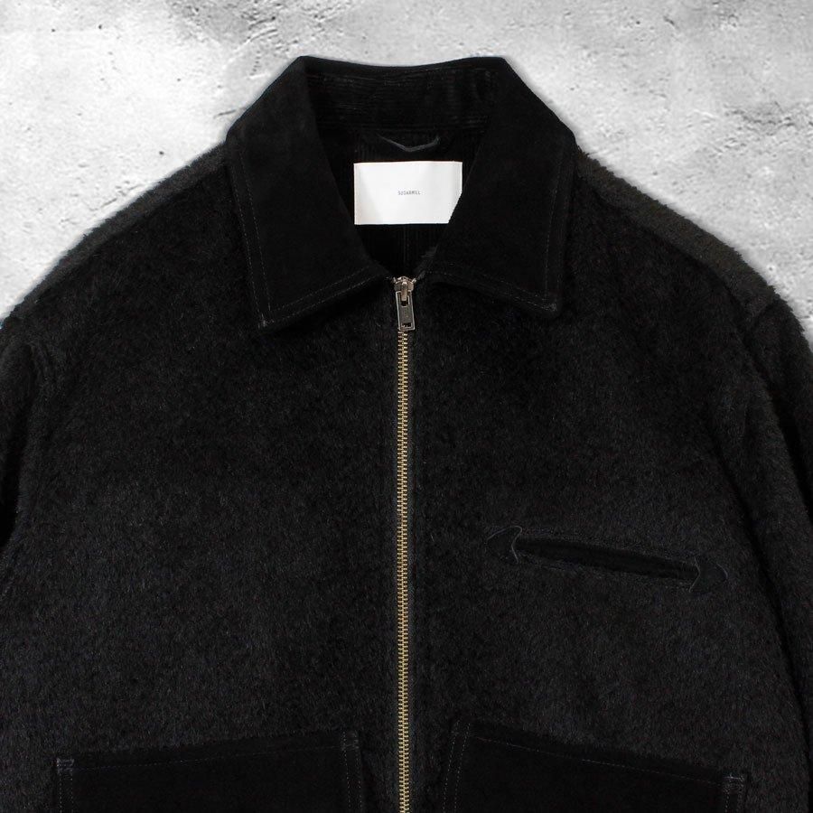 SUGARHILL SHAGGY BLOUSON(BLACK)｜シュガーヒル シャギー ブルゾン