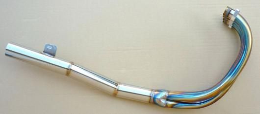 Z-1/OUTEX手曲げ集合管 ステンレス / Φ38エキパイ Φ70センターパイプ