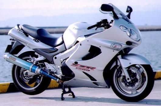 ZZR1200 OUTEX.R-SA ステンレスセンター、アルミサイレンサー