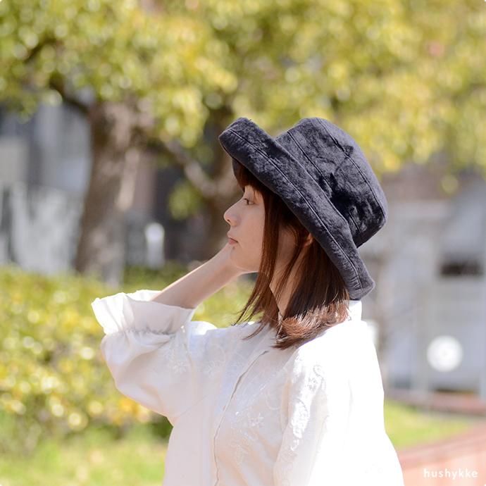 リーノ・エ・リーナ ハット | リネン帽子 - ハシュケ［hushykke］
