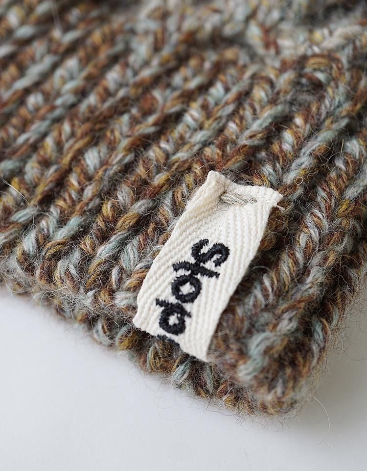 Slopeslow】CAP / HONEYCOMB - hand knitting｜kink online shop