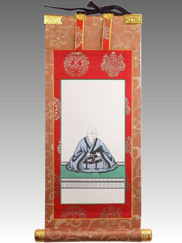 浄土真宗本願寺派（西）＜脇掛（左）＞】蓮如上人 - 仏壇・仏具の三善