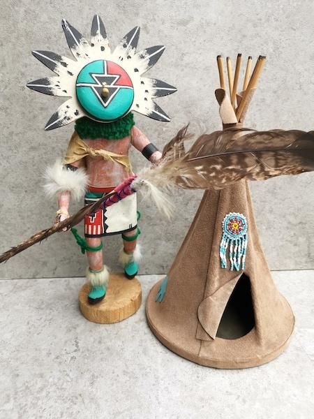 カチナドール ニューメキシコ イーグル ネイティブアメリカン