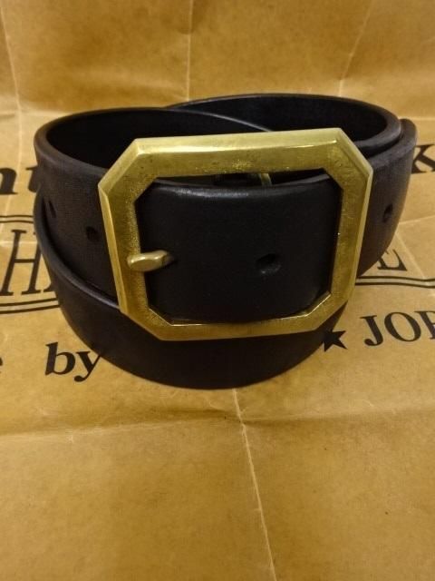 Vintage Works Leather Belt DH5684 FLANNEL(Black) - ザ ホワイツ
