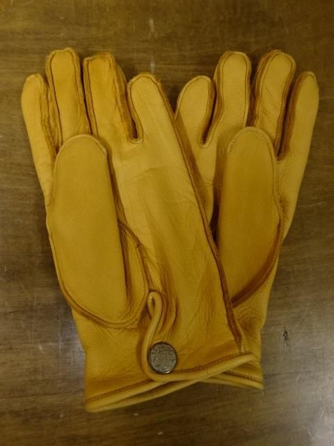 デラックスウエア DEER LEATHER GLOVE DLG-002 CAMEL - ザ ホワイツ