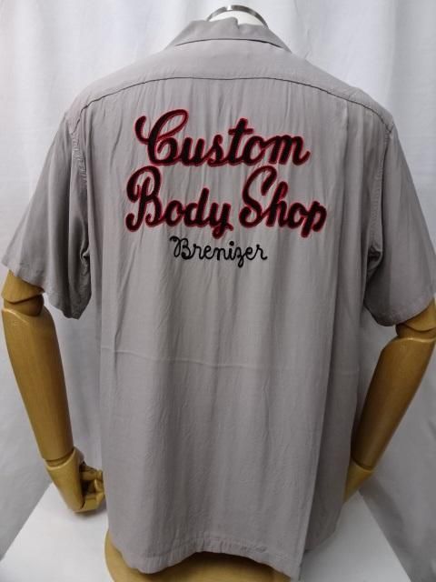 スタイルアイズ レーヨン ボーリングシャツ 