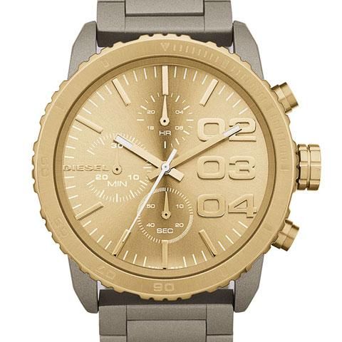 ディーゼル 腕時計 レディース フランチャイズ DZ5303 ゴールド×グレー