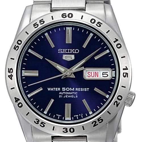 セイコー 逆輸入 ファイブ SNKD99K1 ブルーダイアル×ステンレスベルト