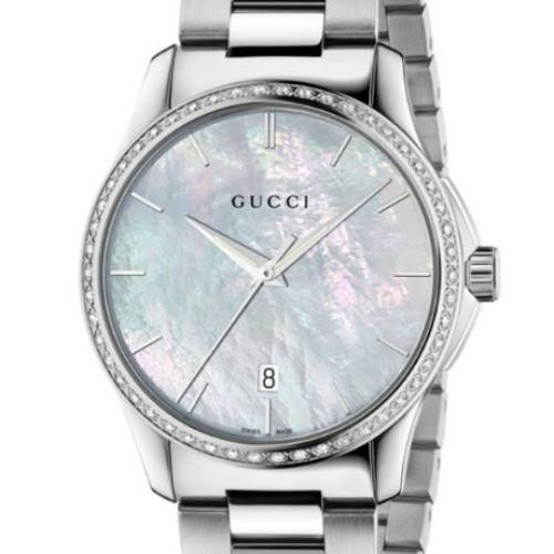 グッチ 時計 ユニセックス G-タイムレス YA126444 マザーオブパール