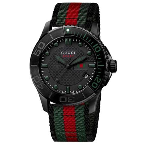 グッチ 腕時計 メンズ G-タイムレス スポーツ YA126229 ブラック