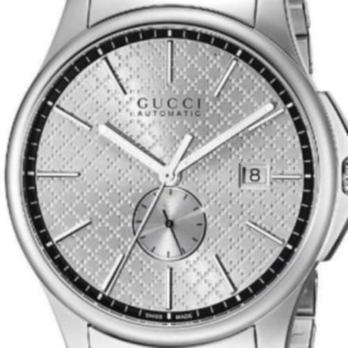 グッチ 時計 メンズ G-タイムレス YA126320 シルバー×シルバー