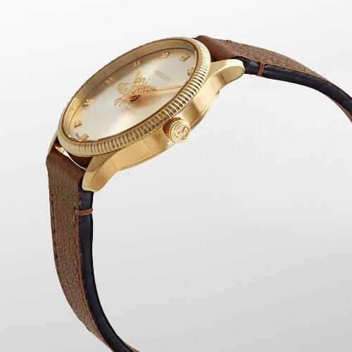 グッチ 時計 レディース G-タイムレス YA1265022 シルバー×トープ