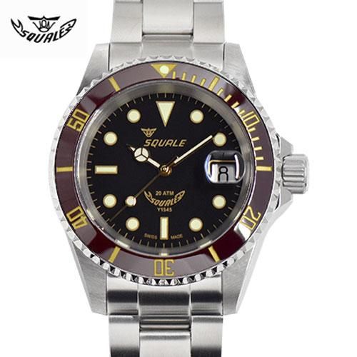 スクワーレ/Squale/時計/1545-HR/200M防水/オートマチック/スイス