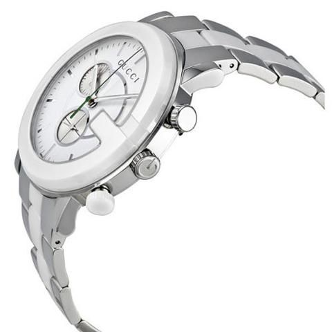 グッチ 腕時計 メンズ Gｰタイムレス クロノグラフ YA101345 ホワイト