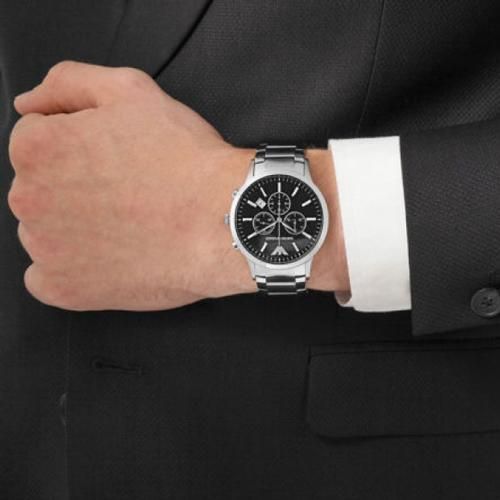 エンポリオアルマーニ/Emporio Armani腕時計/レナト/AR2434/ブラック