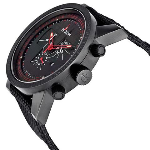 ニクソン 腕時計 マグナコン A079001 ブラック×ブラック - 腕時計の