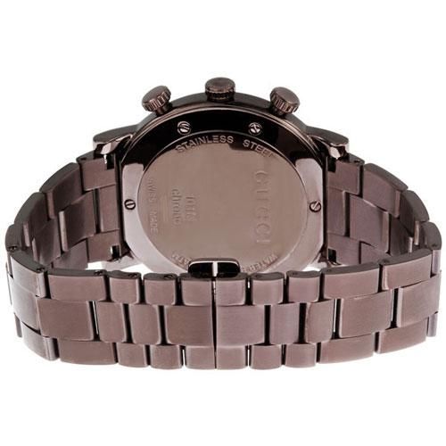 グッチ 腕時計 メンズ G-クロノ YA101341 ブラウンダイアル×ブラウン