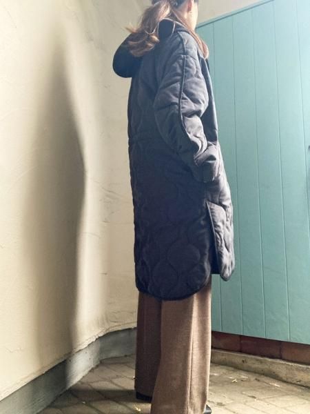 4wayレイヤードキルトコート | Lallia Mu - Carry On ONLINE STORE