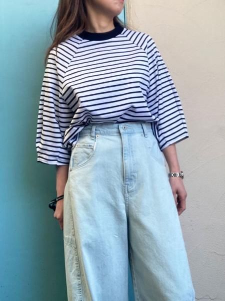 CYNICAL】コクーンデニムパンツ【ブルー系】 - Carry On ONLINE STORE